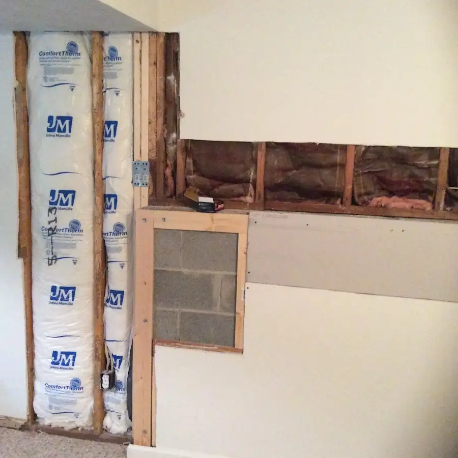 Wall insulation replacement during Structural Drying in Albertville